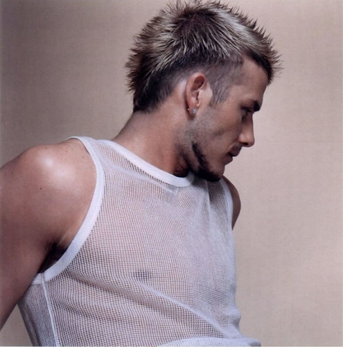 david beckham hair 2009. David Beckham with Short Hair