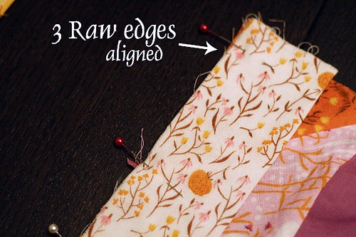 Pillowcase Raw Edges