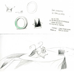 mataparda espinita comic bocetos proceso islas esmeralda dibujos