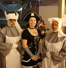 DragonCon: Pirate Lolita Leah & Cat Nurses
