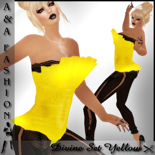 A&A Fashion Divine Set Yellow