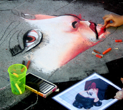 chalk artist
