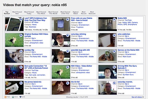 Videos that match your query: nokia n95 - Truveo Video Search