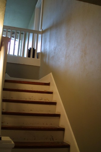 Stairway after paint