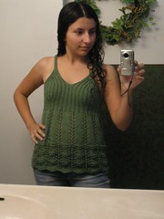 Finished Ribs and Lace Tank
