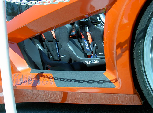 Detail of tuned car