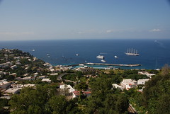 Capri的地中海