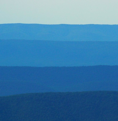 A Blue View from Skyline Drive