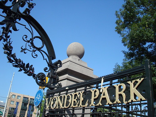 Portão de entrada do Vondelpark