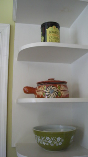 corner: kitchen shelf