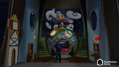 LittleBigPlanet Pod in Home for PS3
