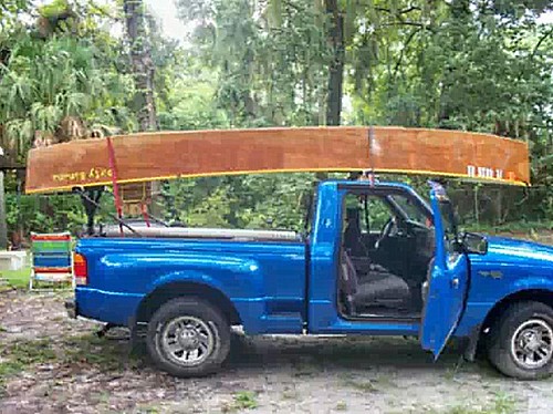 ... canoe. an easy to roofrack boat. Simple cheap. Boat plan instructions