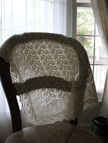 Christening shawl