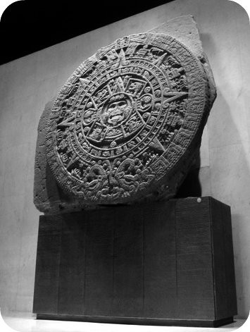 Aztec Sun Stone (Piedra del Sol). interesting info: en.wikipedia.org/wiki/Piedra_del_sol