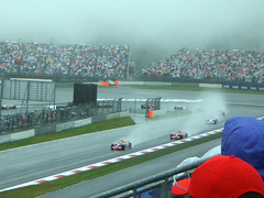 Lap19 Race Start (2007 F1 Japanese GP 9.30)