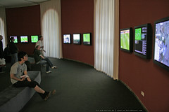 documenta 12 | Harun Farocki / Deep Play | 2007 - Finale FIFA World Cup 2006 France Italy on 12 screens | Fridericianum ground floor