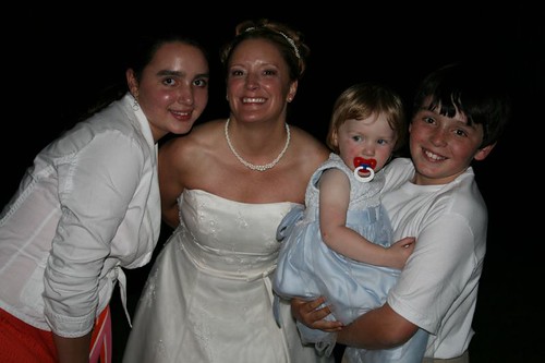 The Bride and her New Neices and Nephew!