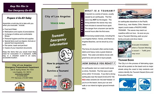 Tsunami Brochure - (RED Santa Monica - Venice)