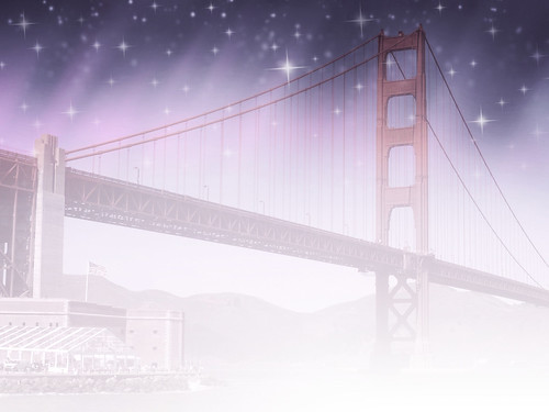 golden gate bridge at night wallpaper. Golden Gate Bridge at Night. This photo was edited using Photo Colorizer