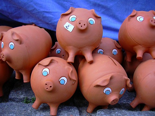 Hucha Los tres cerditos / Three Little Pigs