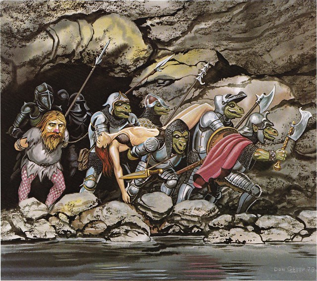 Down In The Dungeon - Don Greer, Rob Stern (Squadron-Signal_1981)-Orc War Party