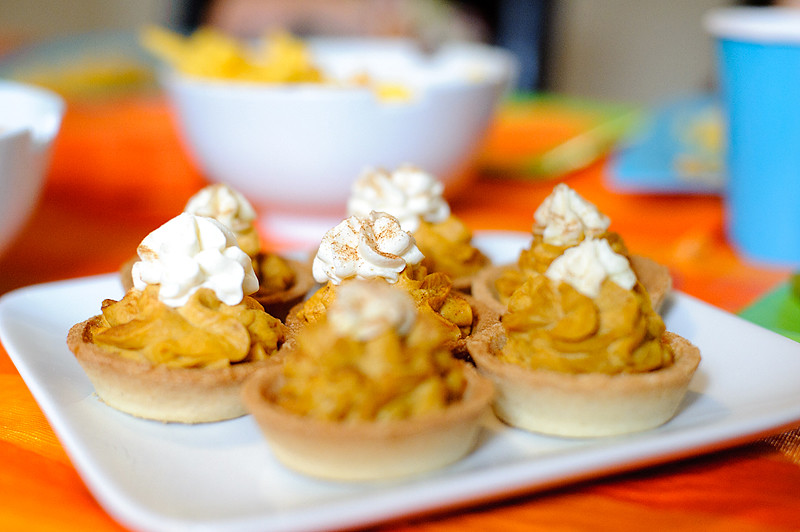 Pumpkin Mousse Tartlets