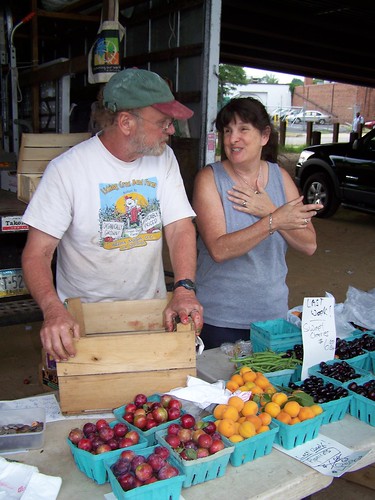 Mike Tabor and Ellen Siegel of Licking Creek Bend Farm in Pennsylvania (and Takoma Park, MD)