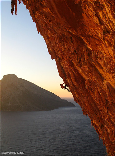 Aegialis 7c / Kalymnos Climbing
