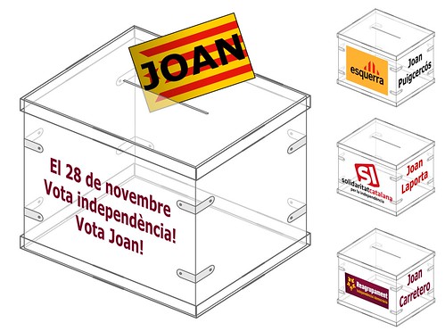 El 28N vota independència, vota Joan!