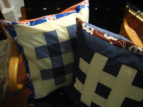 Japanese Quilt Block Pillows