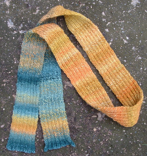 handspun scarf