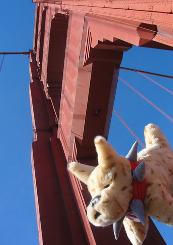 golden gate bridge cartoon. Biff goes across the Golden Gate Bridge, SF