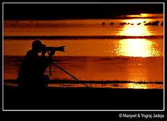 Silhouette of a Photographer
