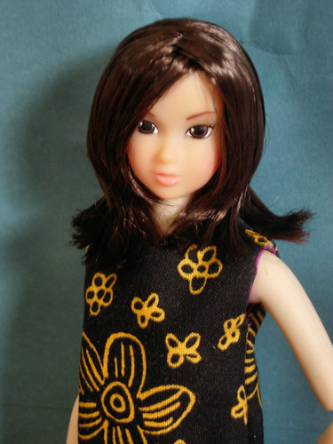 She was commissioned to look like the ooak Private Label Momoko doll