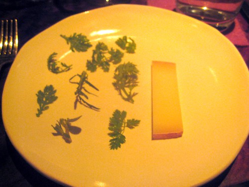 Coi, San Francisco - Tomme D'Ossau with Late Summer Greens