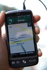 Driver Lane map view - Google Maps Navigation