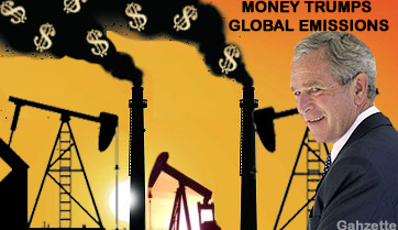 money trumps global emissions