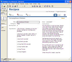 Recipe Form Final View