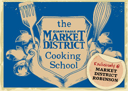 Market District supermarket Cooking School logo