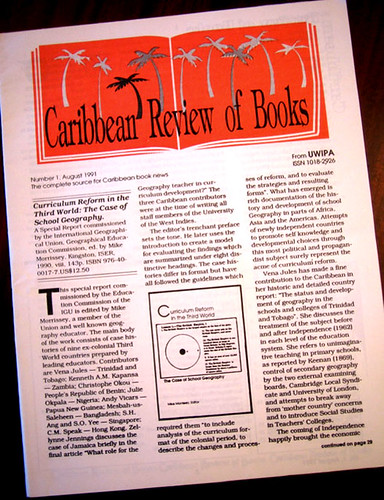 caribbean review of books august 1991
