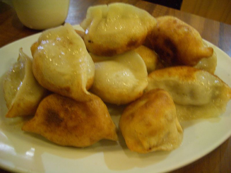 Fried dumplings at Chinatown Dumpling