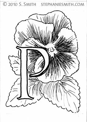 P is for Pansy