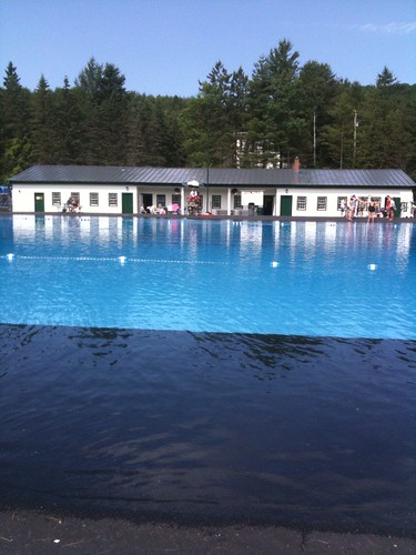 Morning at the Montpelier Pool