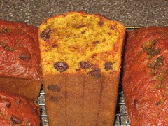 chocolate chip beet bread - cut, view 2