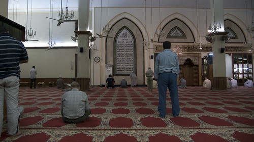 Inside Alagan mosque