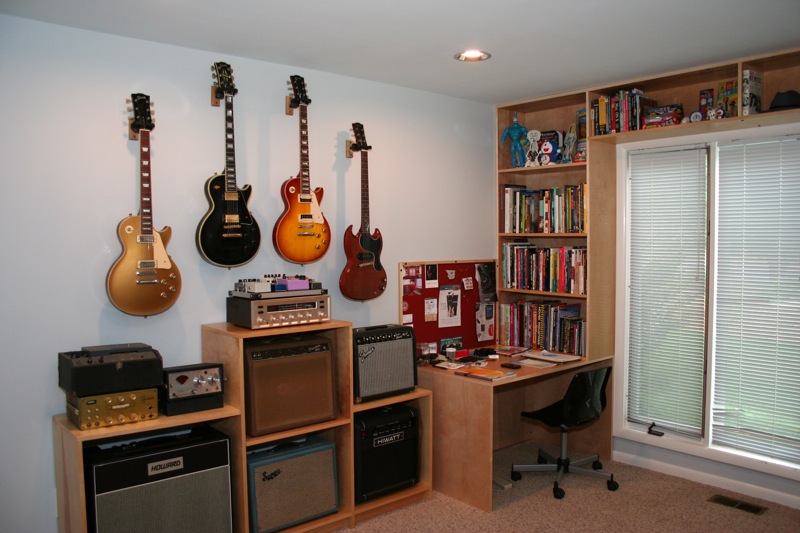 Wall Hanging Guitars - What Spacing? | The Gear Page