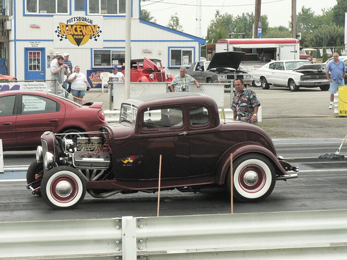 Hot Rod at the Drags