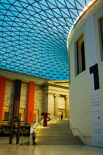 British Museum Entryway (by JasonCross)