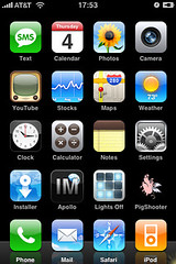 My current iPhone 'desktop'