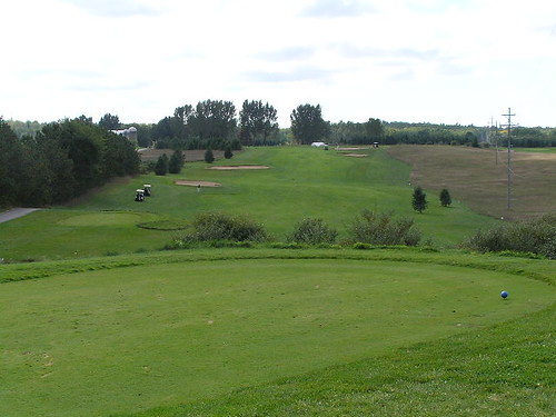 18th hole, Heathlands Golf Course, Onekama, Michigan